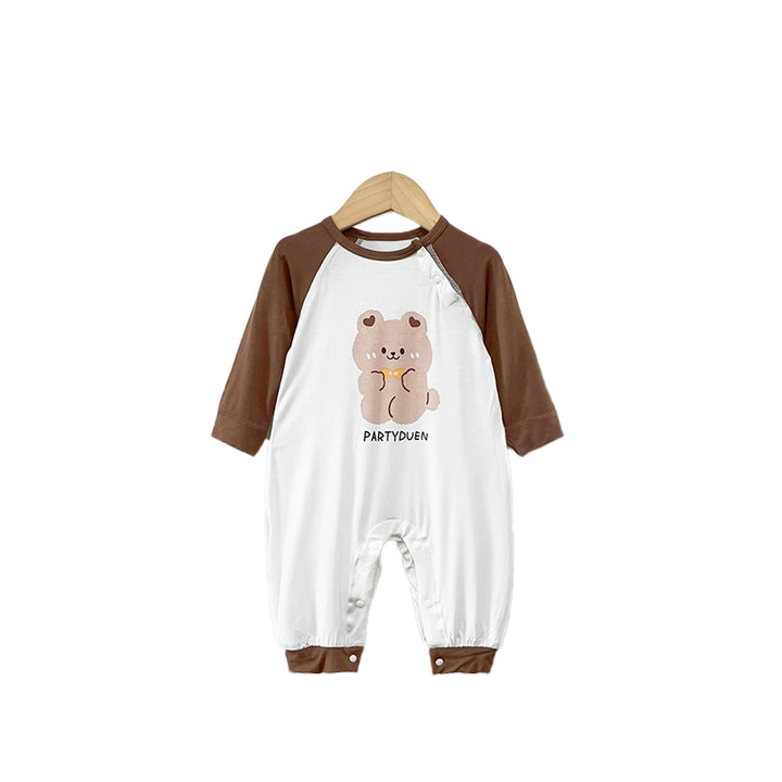Infant Boys Printed Romper
