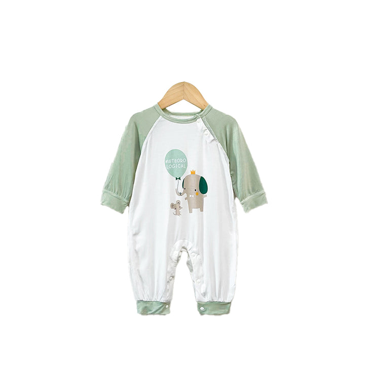 Infants Boys Printed Rompers