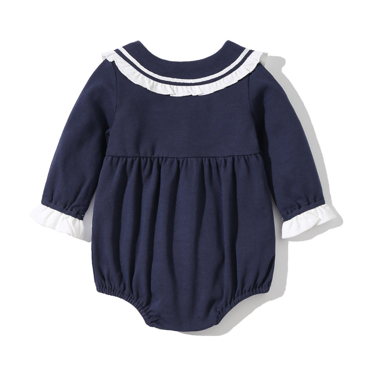 Girl Round Neck Cotton Bodysuit