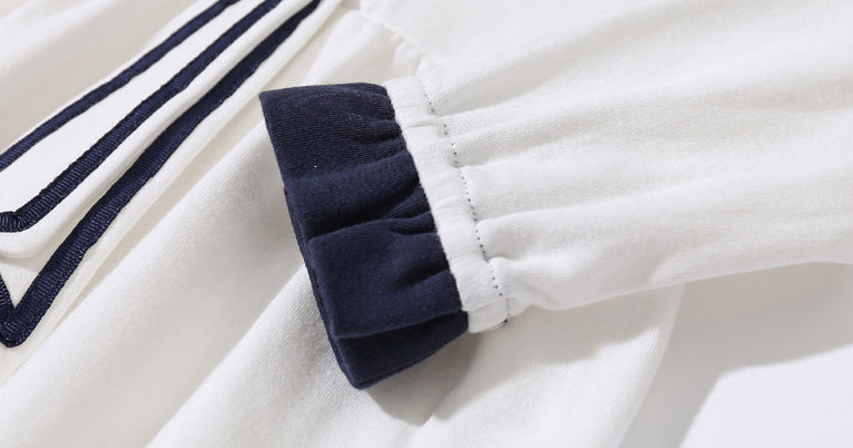 Girls V-Neck Cotton Bodysuit