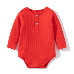 Infants Red Cotton Bodysuit
