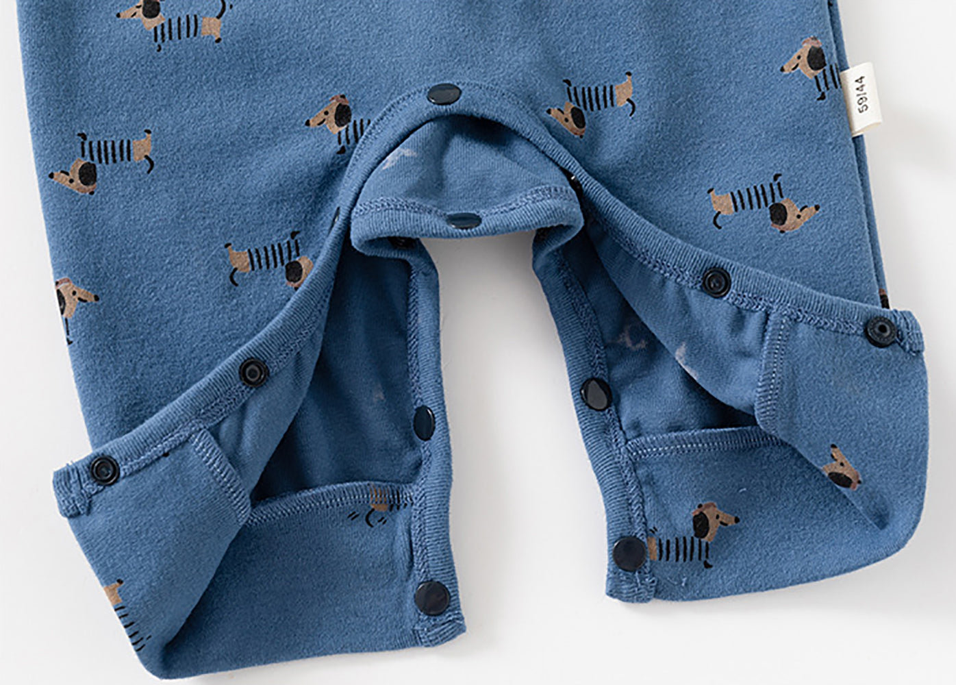 Boys Printed Cotton Rompers