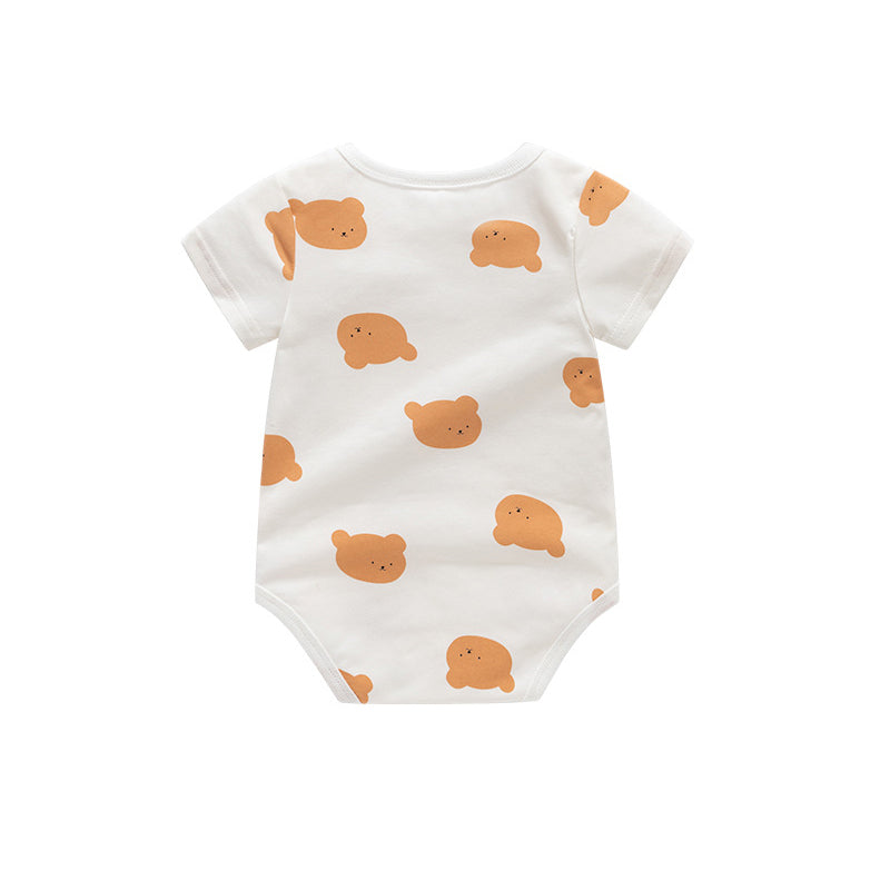 Cream Rompers