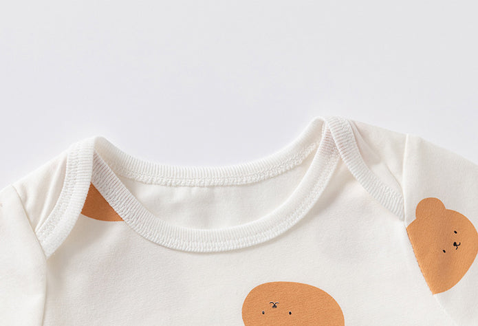 Cream Rompers