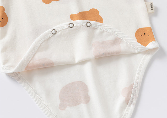 Cream Rompers