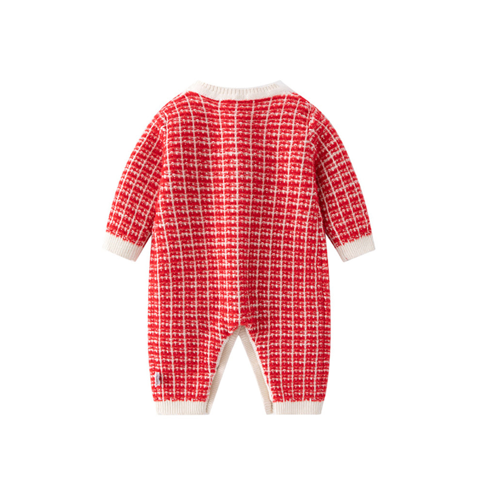 Kids Boys Checked  Rompers