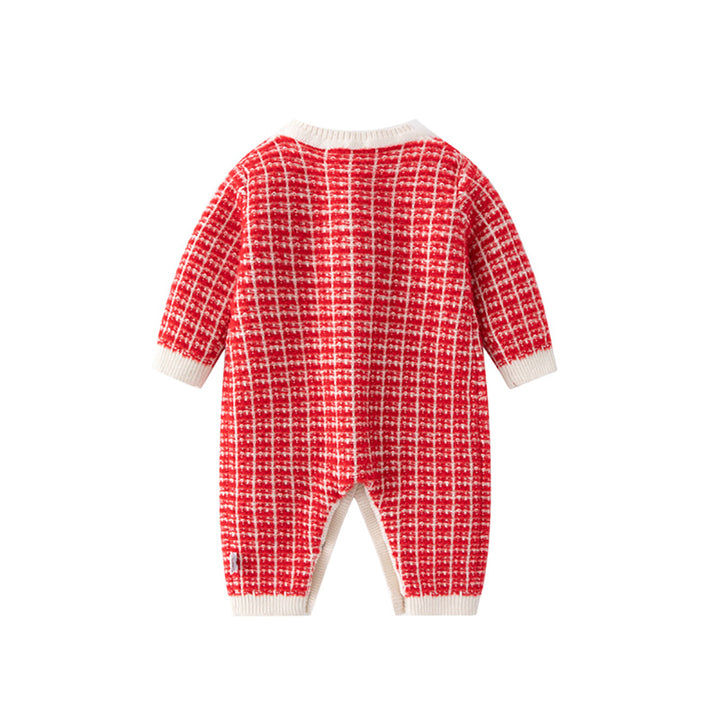 Kids Boys Checked  Rompers