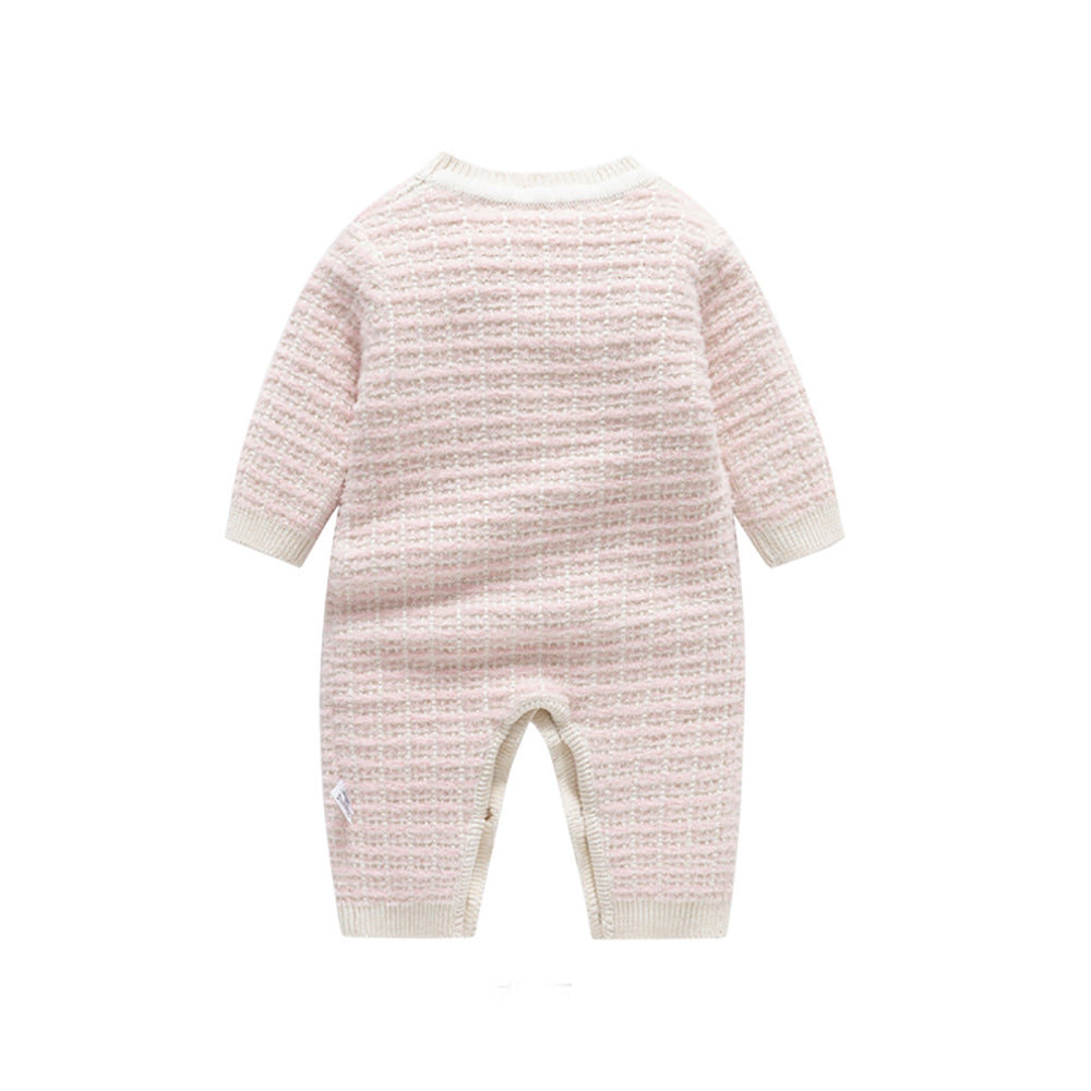 Kids Boys Self Design Cotton Romper