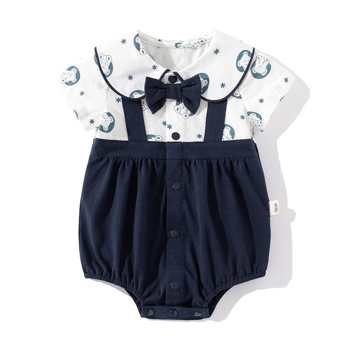 Infants Colourblocked Cotton Bodysuit