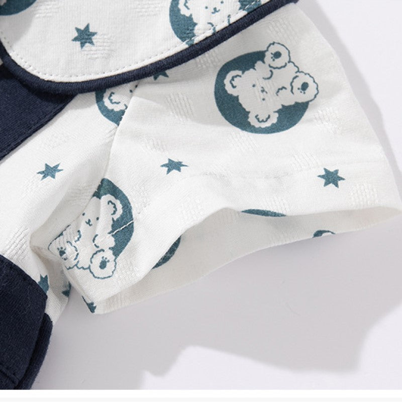Infants Colourblocked Cotton Bodysuit