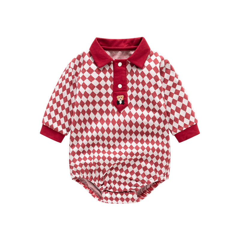 Girls Printed Rompers
