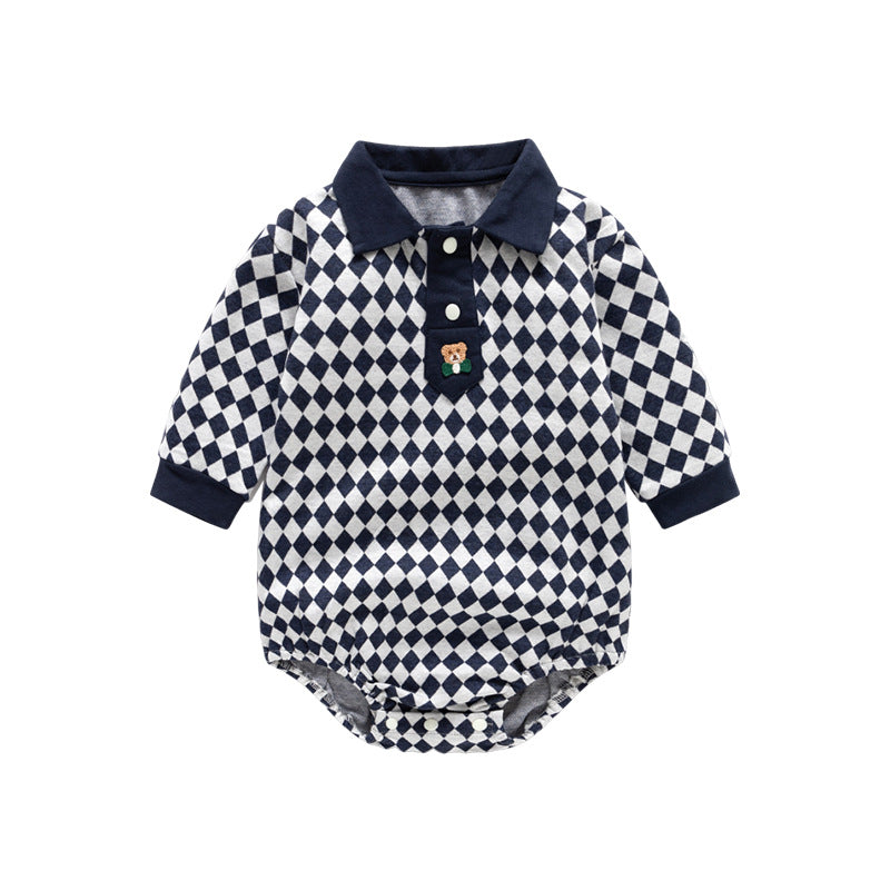 Girls Printed Cotton Rompers