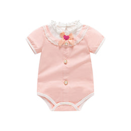 Infants Girls Cotton Bodysuit