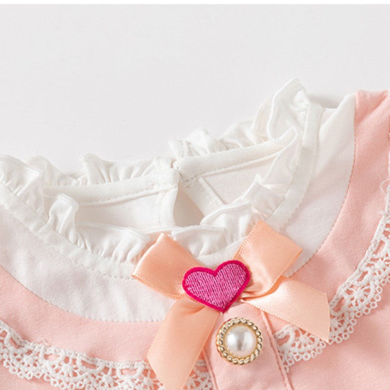 Infants Girls Cotton Bodysuit