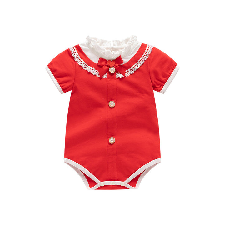 Infants Girls Cotton Bodysuit