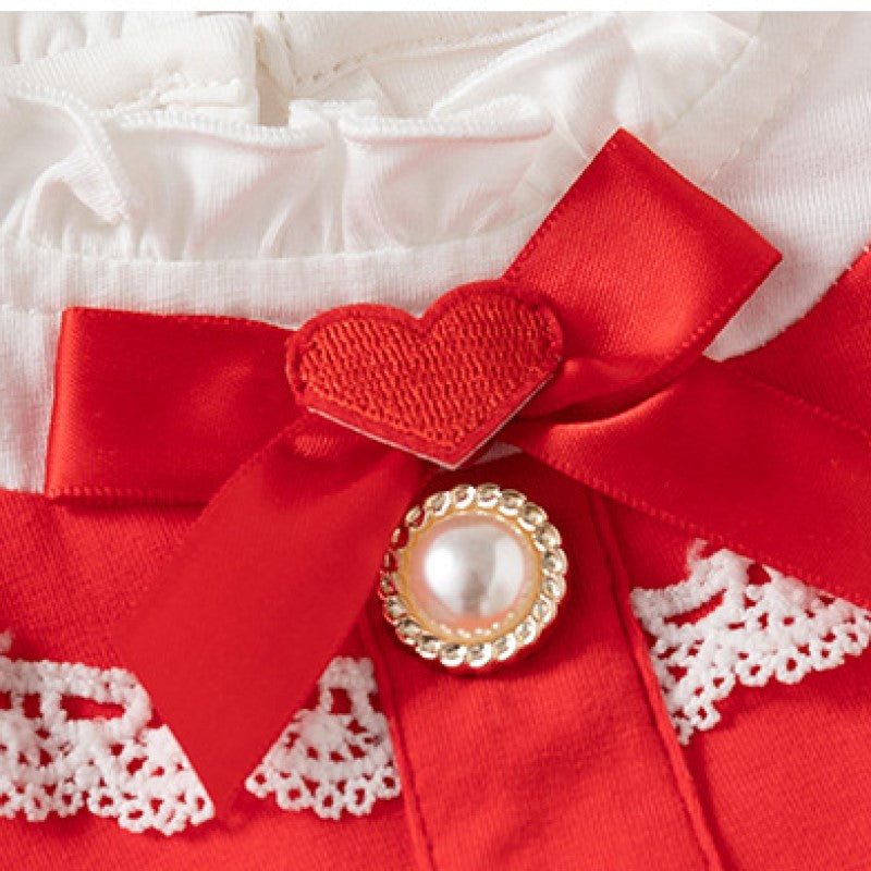 Infants Girls Cotton Bodysuit