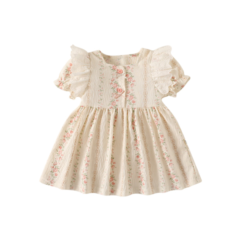 Floral A-Line Dress