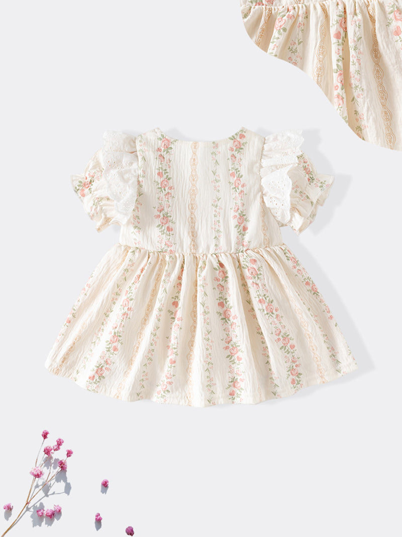 Floral A-Line Dress