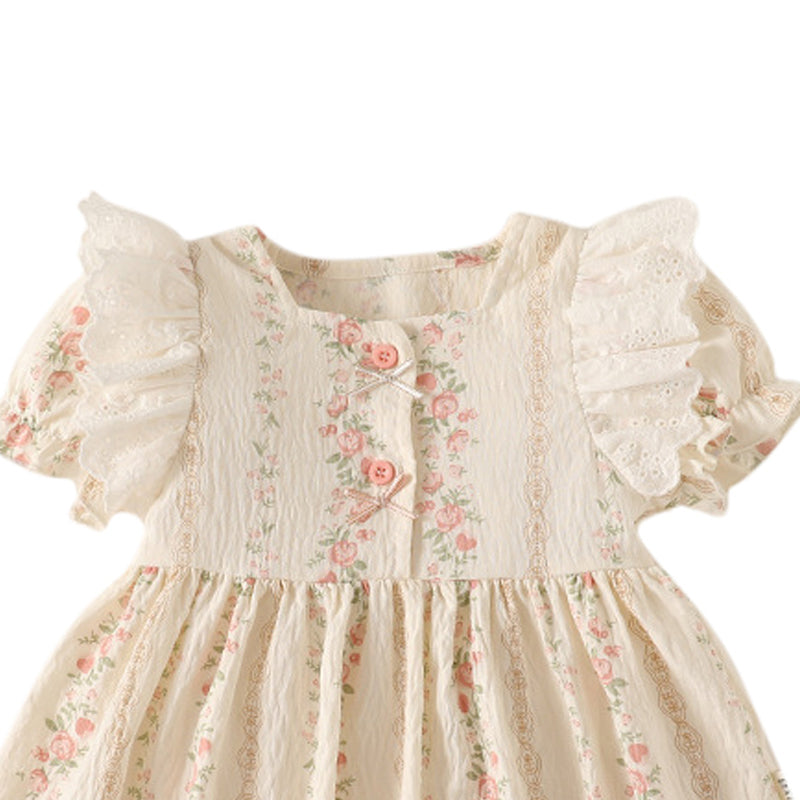 Floral A-Line Dress