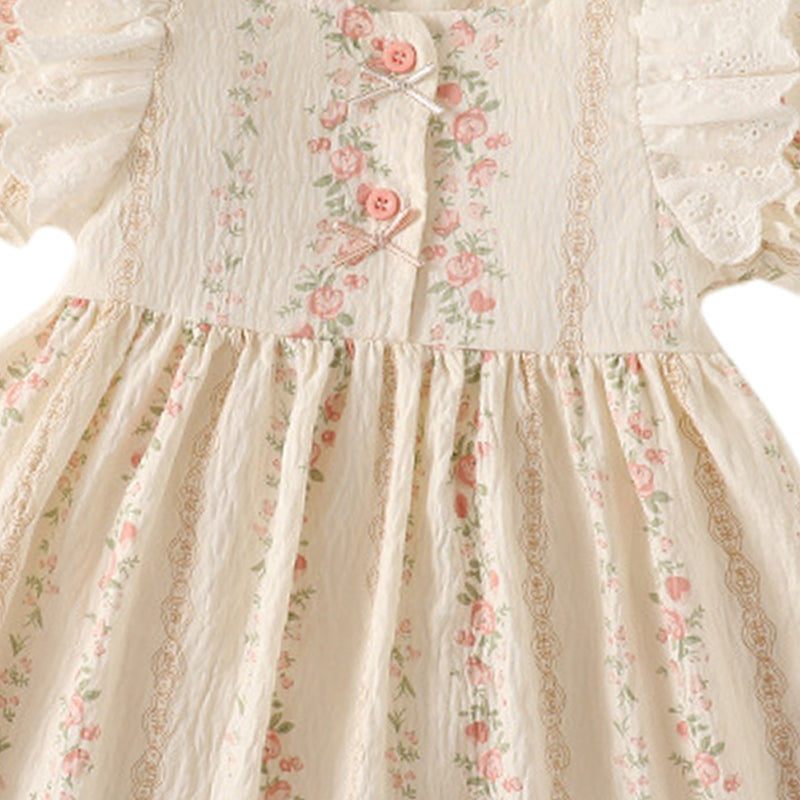 Floral A-Line Dress
