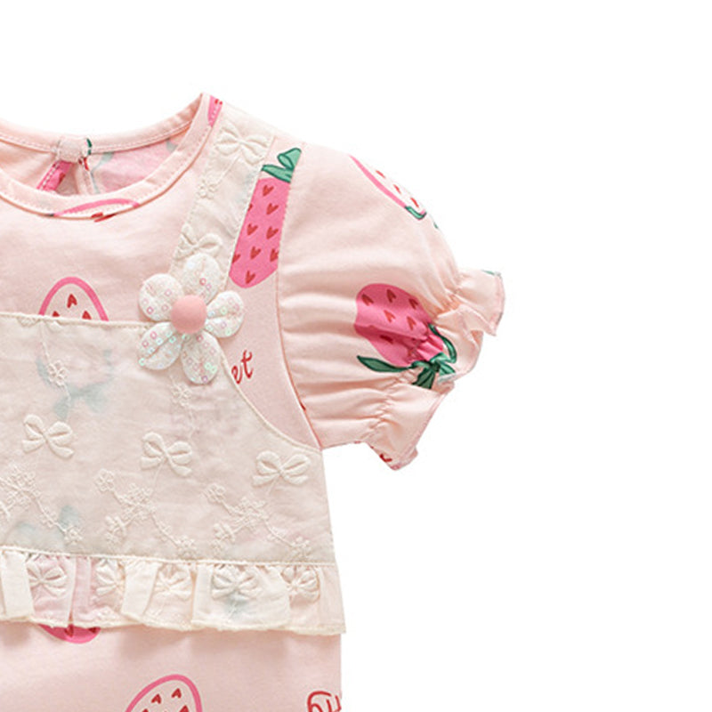 Pink Rompers