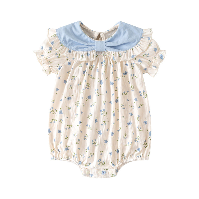 Blue Rompers