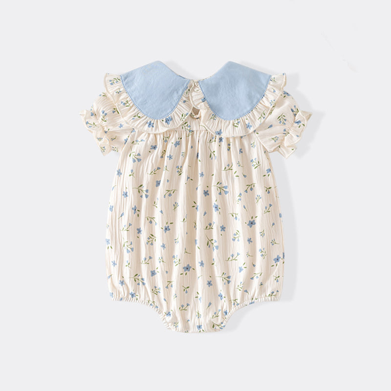 Blue Rompers