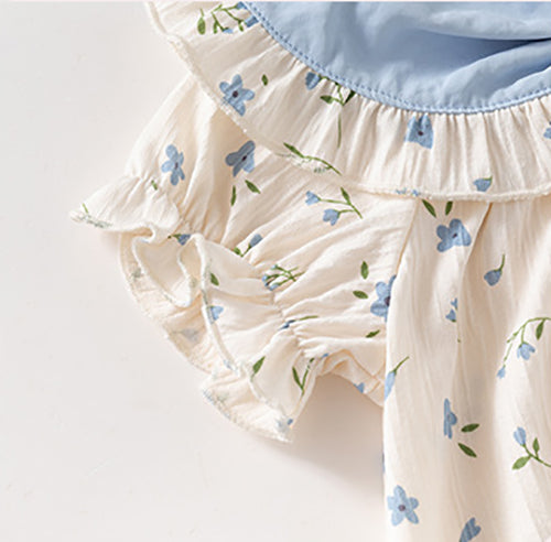 Blue Rompers