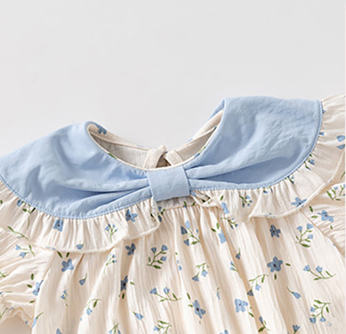 Blue Rompers