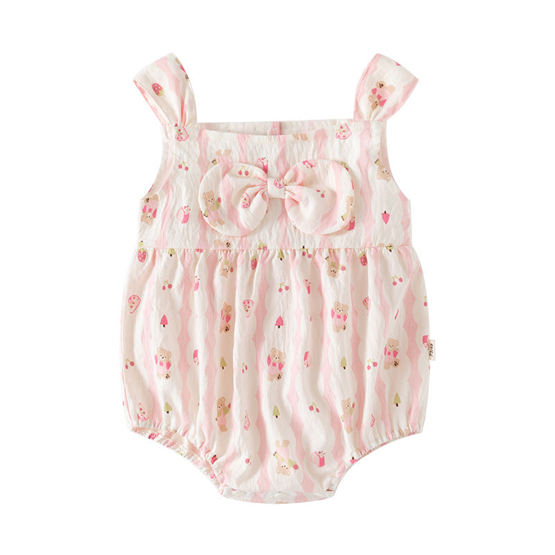 Infant Girls Printed Bodysuit