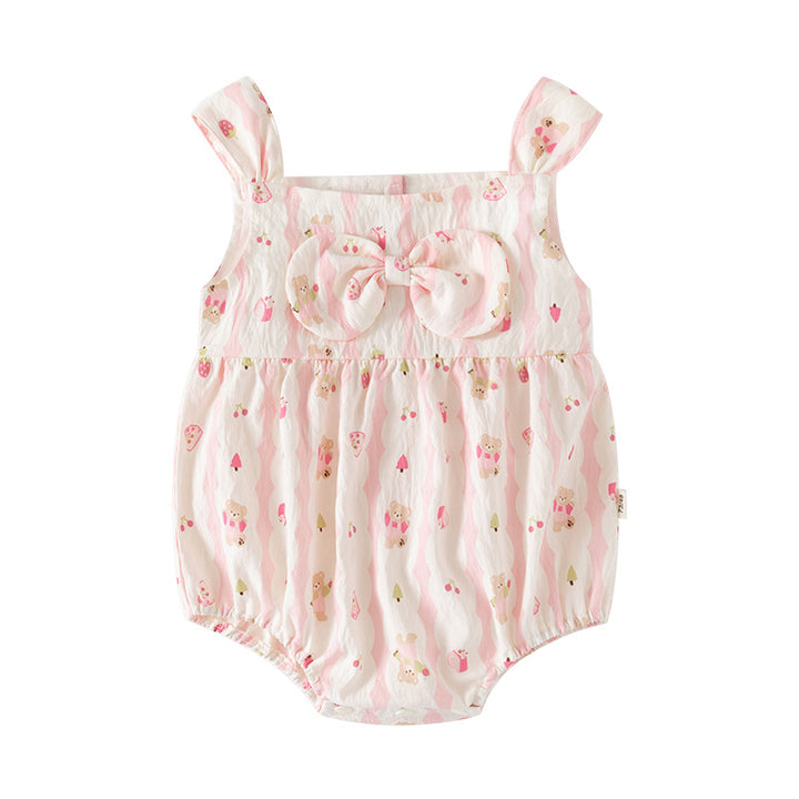 Infant Girls Printed Bodysuit