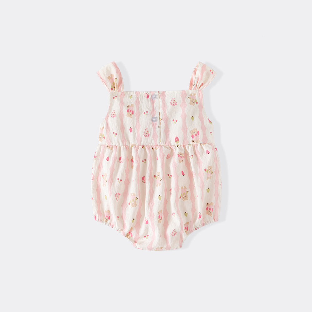 Infant Girls Printed Bodysuit