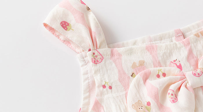 Infant Girls Printed Bodysuit