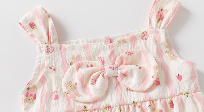 Infant Girls Printed Bodysuit