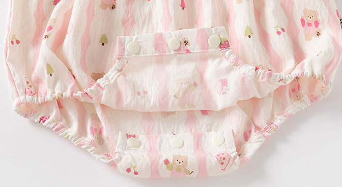 Infant Girls Printed Bodysuit
