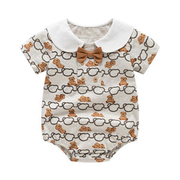 Girls Printed Cotton Bodysuit