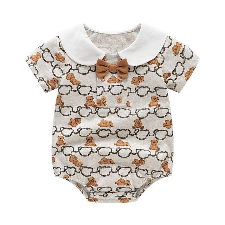 Girls Printed Cotton Bodysuit