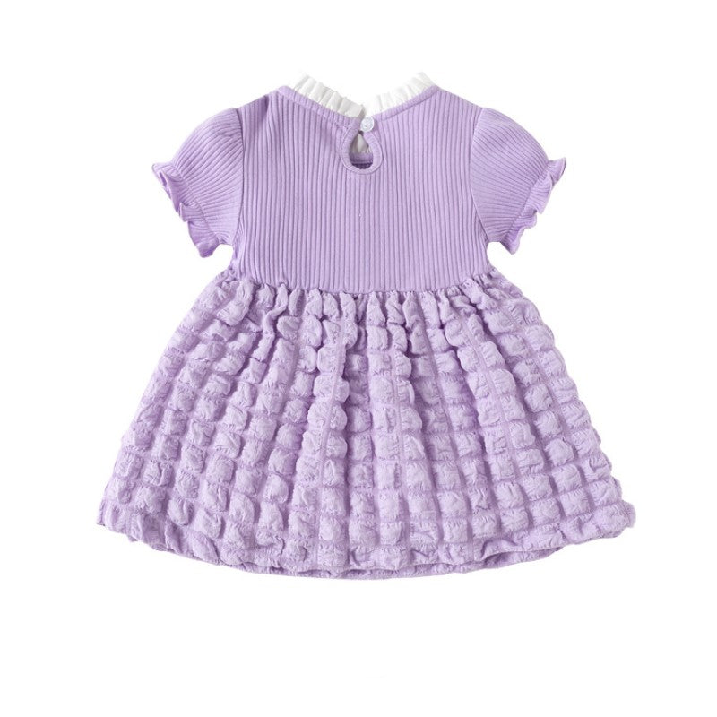 Applique Fit & Flare Dress