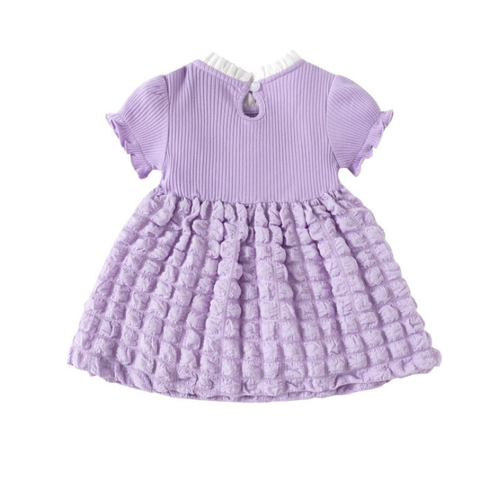 Applique Fit & Flare Dress