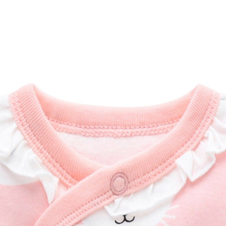 Girls Conversational Printed Cotton Bodysuit