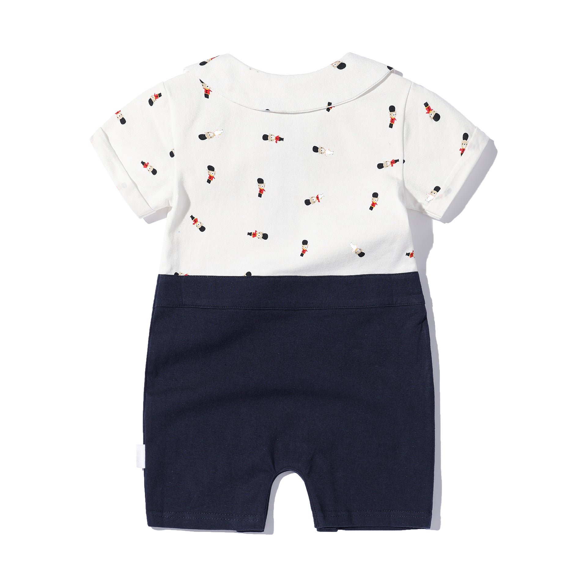 Boys Conversational Printed Cotton Romper