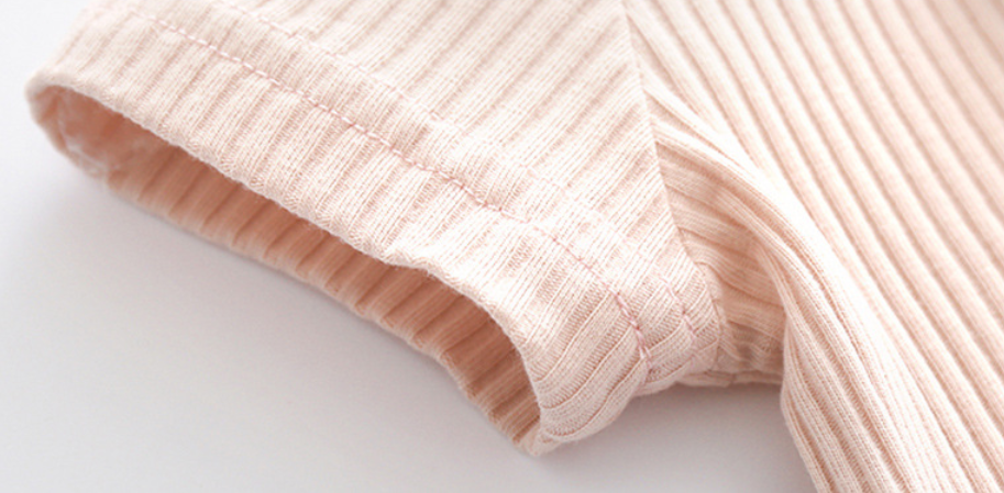 Infants Boys Pink Striped Bodysuit