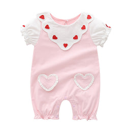 Infants Girls Cotton Rompers
