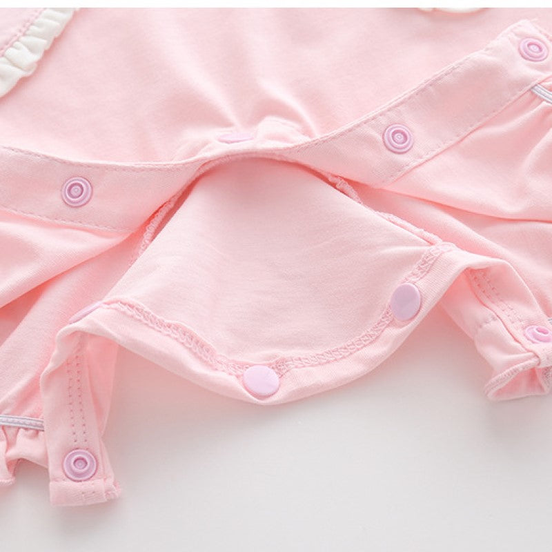 Infants Girls Cotton Rompers