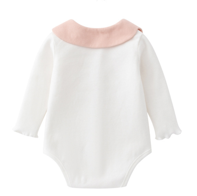 White Girls Cotton Bodysuit