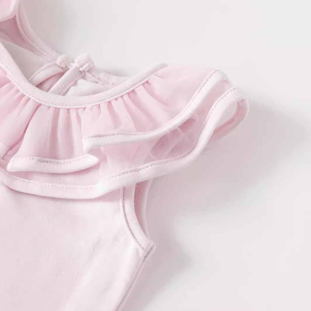 Girls Solid Top with Shorts