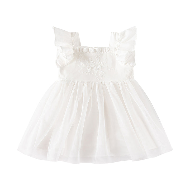 Embellished Applique Fit & Flare Dress