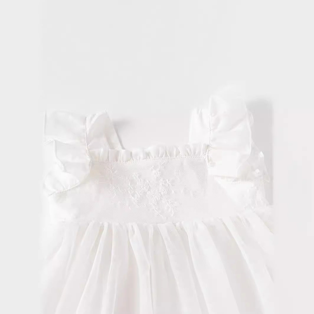 Embellished Applique Fit & Flare Dress