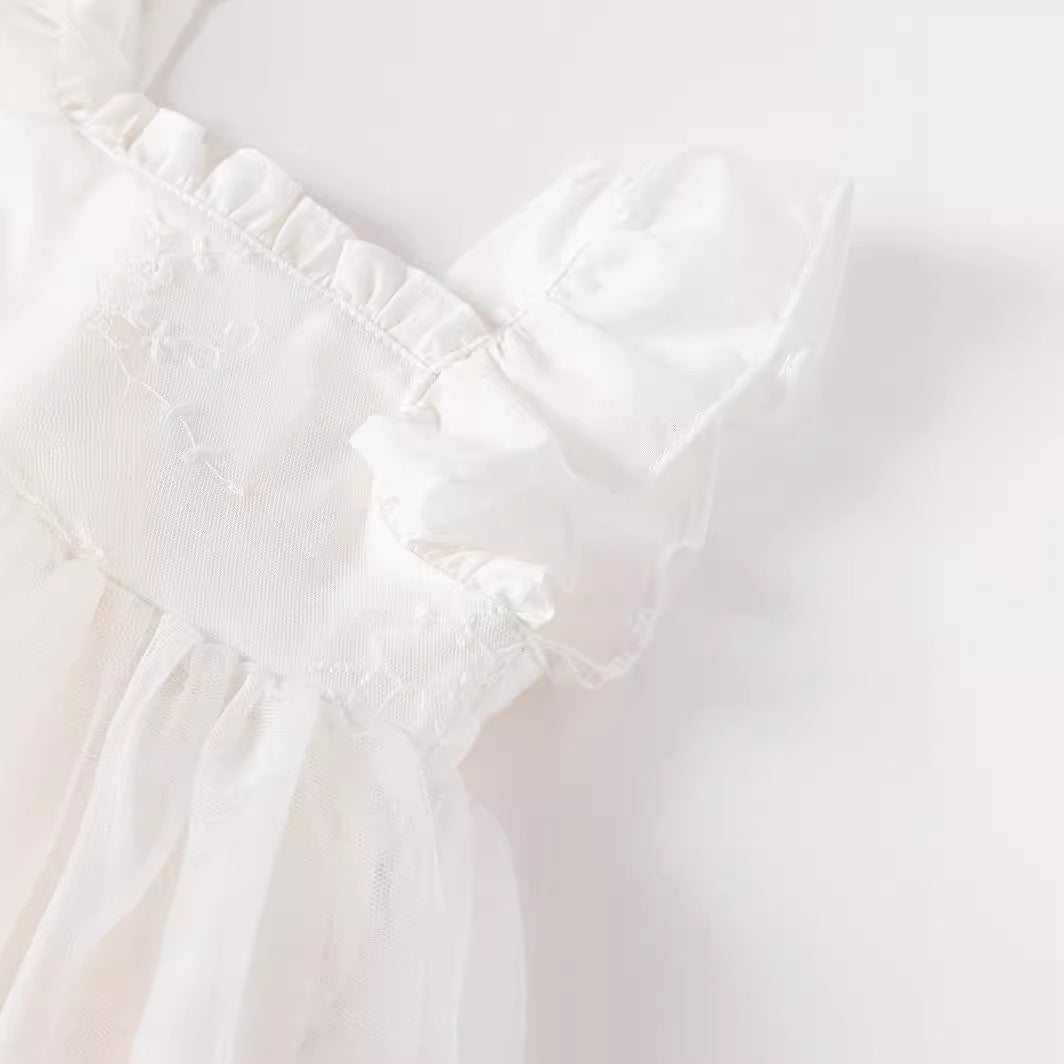 Embellished Applique Fit & Flare Dress