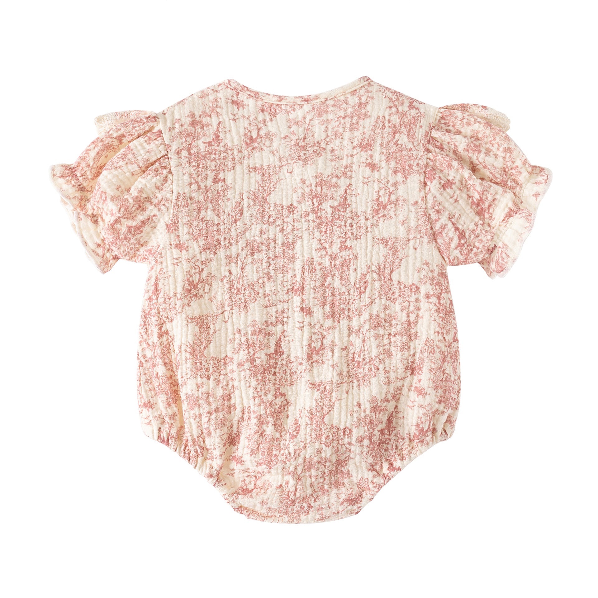 Infants Printed Bodysuit With Head Band